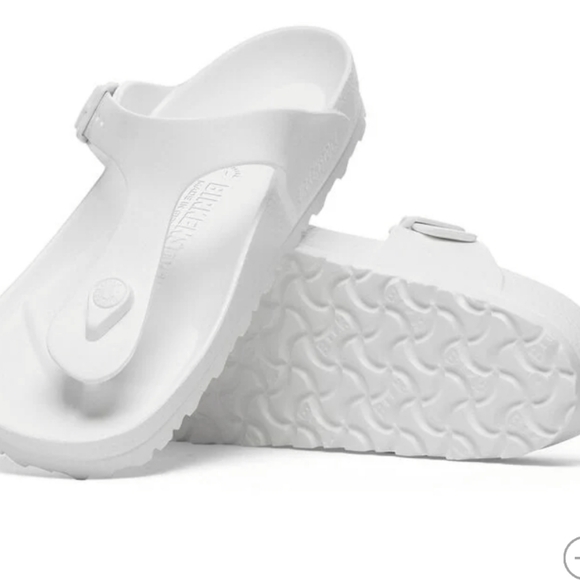Birkenstock Gizeh Eva WHITE Size38/7.5 - Picture 3 of 5